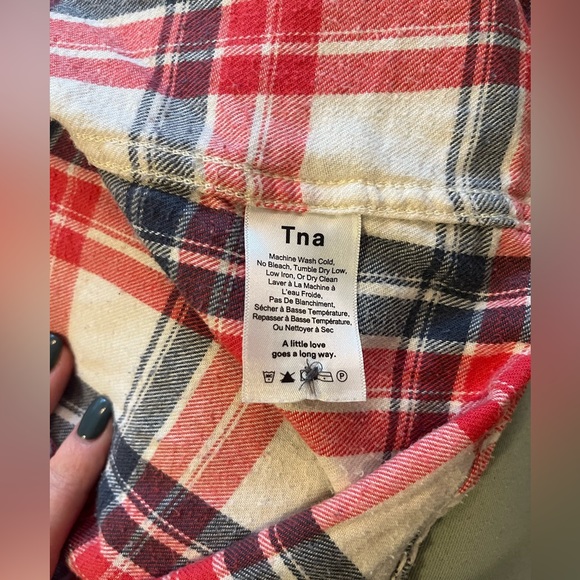 TNA hooded flannel - Picture 4 of 4